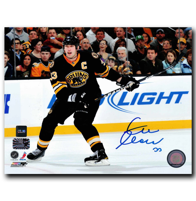 Zdeno Chara Boston Bruins Autographed Slapshot 8x10 Photo CoJo Sport Collectables Inc.