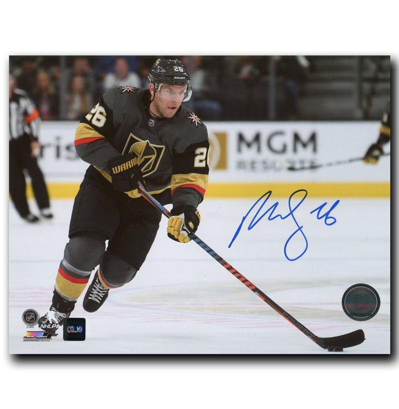 Paul Stastny Vegas Golden Knights Autographed 8x10 Photo CoJo Sport Collectables Inc.